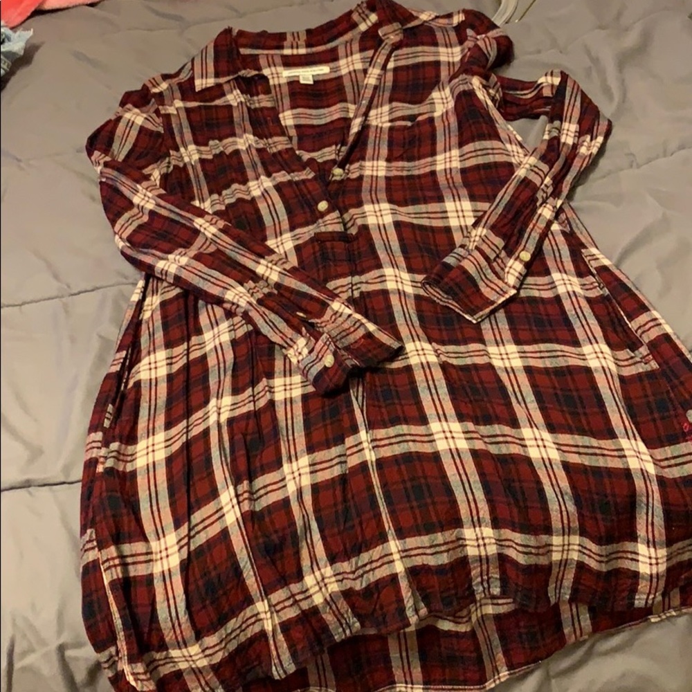 Women’s plaid dress XS